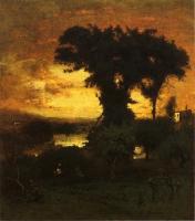 George Inness - Afterglow